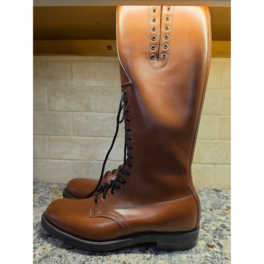 Canadian Royal Canadian Mounted Police riding boots, men's size 9.5 D